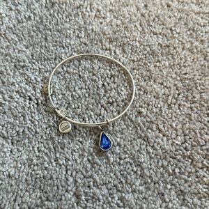 Alex and Ani Bracelet - September Birthstone Charm Bangle, Sapphire